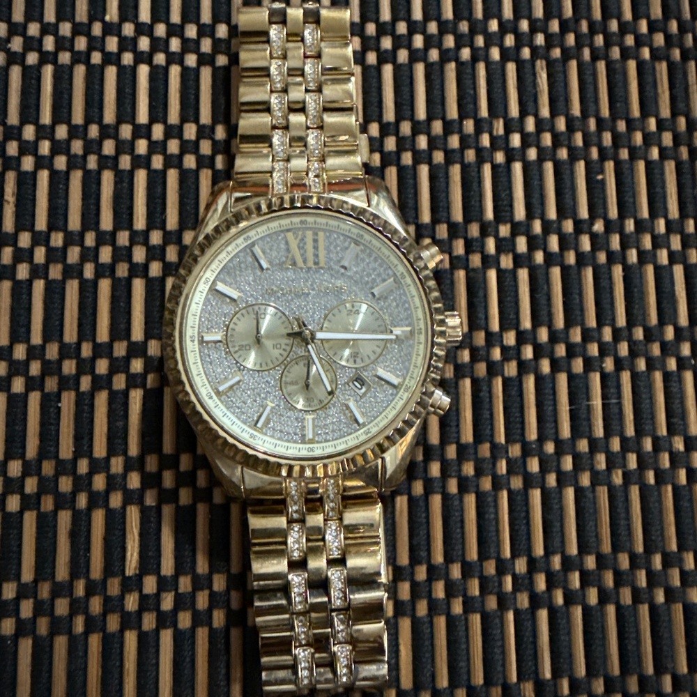 Michael Kors gold watch